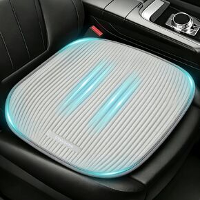 Gel Seat Cushion for Long Sitting,3-Second Cooling Pressure Relief Pillow for Car Seat & Office Chair,Back,Tailbone,Coccyx Comfort Support Seat Pad (Black) in Kuwait