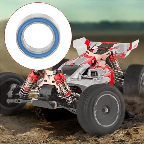 نماذج سيارات RC متوافقة مع Tamiya لـ TT-01 TT01E TT01D لـ TT02B 1/10 RC ترقيات السيارات أجزاء الملحقات 20 قطعة مجموعة محمل كروي مختومة بالمطاط in Kuwait