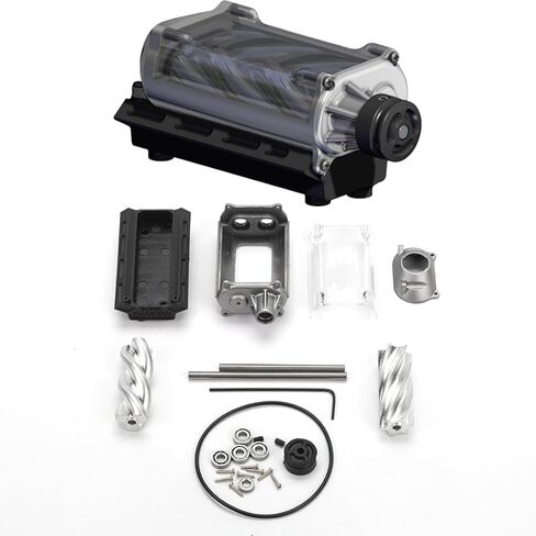 MAD RC 3D Printing Resin Simulation Dynamic V8 Engine Model + Supercharger Model+ Holder+Support Bracket in Kuwait