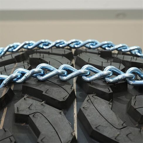 مجموعة سلاسل إطارات الثلج ECCPP مكونة من 2 لـ QG2228CAM عرض الإطار 225 235 245 255 265 275 285 295 مم للحافلات، ATV، الشاحنة، نصف الشاحنة، سيارات الدفع الرباعي، الالتقاط، السيارة، UTV، سلاسل الشاحنات الخفيفة للسيارة in Kuwait