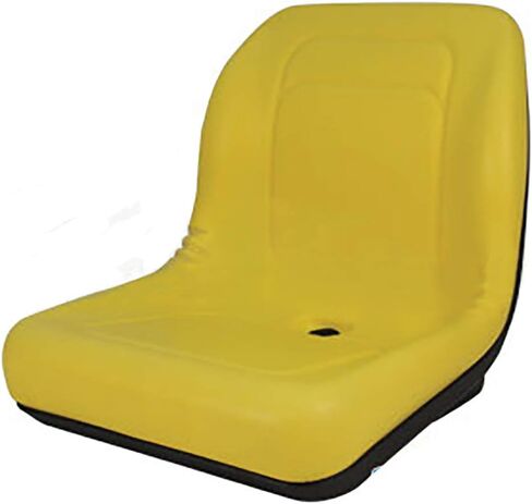 LVA10029 One New Yellow, High-Back Tractor Seat Fits John Deere Tractor Models 4200 4210 4300 4310 4400 4410 in Kuwait