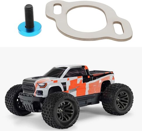 لوحة تثبيت المحرك من الفولاذ المقاوم للصدأ ARA727310 متوافقة مع سيارة Arrma Gorgon RC in Kuwait