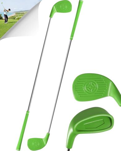 ASONA Green Golf Yard Game Clubs Set for Adults Perfect for Outdoor Backyard Beach Lawn and Social Fun, 36" Standard Length Size with Plastic Oversized Club Head for Birthday or Father’s Day in Kuwait