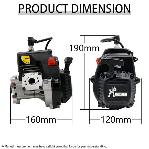 FLMLF 29CC 9.5HP Professional Reed Engine with Carb 1191 for 1/5 HPI Baja LOSI 5IVE T RC CAR in Kuwait