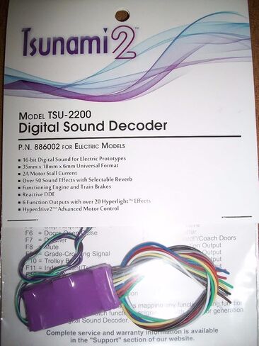 محركات كهربائية Soundtraxx Tsunami2 TSU-2200 886002 Bob The Train Guy،#G14E6GE4R-GE 4-TEW6W251584 in Kuwait