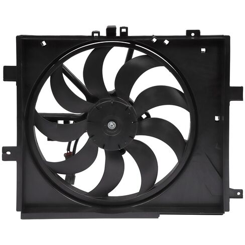 ALEGE Radiator and Cooling Fan Fit for 2014-2017 for Nissan Versa Note, Replace OE:214811HS3A,620-467,76278; in Kuwait