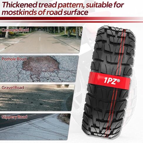 1PZ ET3-XDF Motorcycle Electric Scooter Refitted 11-inch Tubeless Tyre 90/65-6.5 Thick Road Tire for Dualtron Zero 11X Kaabo Scooter 38cc 47cc 49cc Mini Pocket Bikes MTA1 MTA2 GP-RSR in Kuwait