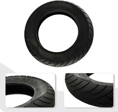 Scooter Tire, Tubeless 12X3" Tire For E-Bike E-Moto Moped E-Tricycle, Outer Tire Dirt Bike Street Tire Dirt Bike Tire For Electric Scooter & Bike For Electric Scooter Upgrade Lightweight Replacement in Kuwait