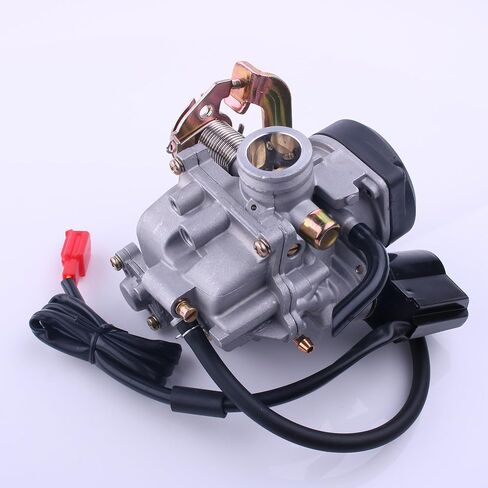 Glixal ATMT1-073-1 GY6 49cc 50cc 80cc 100cc 20mm Big Bore CVK Carburetor with Electric Choke for Chinese Scooter Moped ATV Go Kart Quads Buggy 139QMB 1P39QMB Engine Carbs in Saudi Arabia