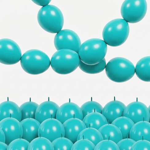بالونات ربط بيضاء لؤلؤية، 100 قطعة بالونات ربط سريعة بلون اللؤلؤ مقاس 6 بوصة لصنع بالون جداري على شكل قوس قلب، بالون ذيول لحفلات الزفاف وأعياد الميلاد وحفلات الخطوبة وحفلات التخرج in Kuwait