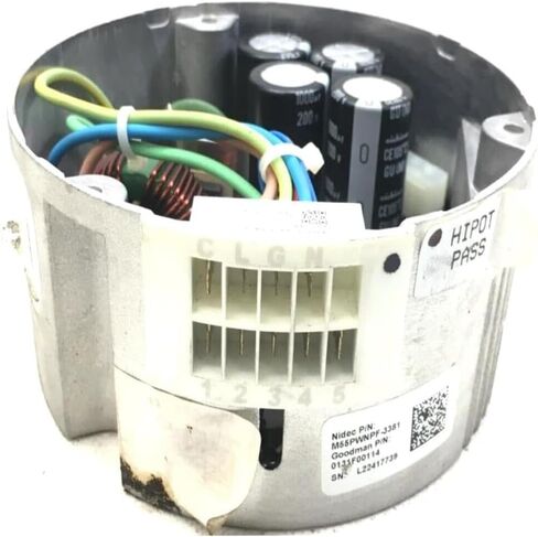 بديل لوحدة SELECTECH M55PWNPF-3381 ECM فقط 1HP 120V 0131F00114 CWLE مستعملة #Z179 # مستعملة # تم اختبارها in Kuwait