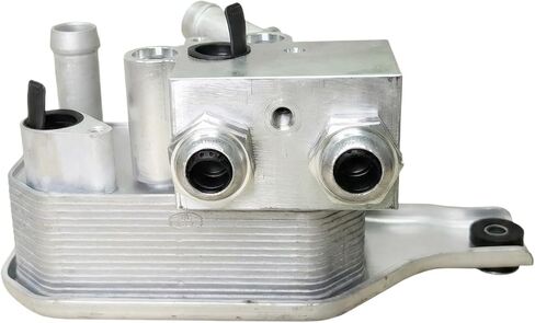 Engine Oil Cooler Compatible with Ford F-150 2017-2020, Expedition 2020, Navigator 2020 – Direct Fit for OEM # HL3P7869A, HL3P7869AA, HL3Z7A095B, V25603026 in Kuwait