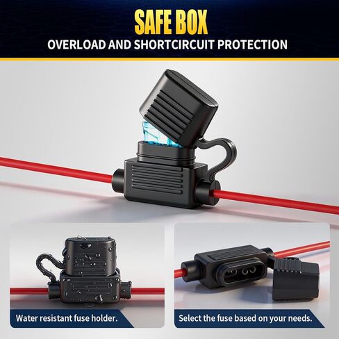 JHE Motorcycle Led Light Wiring Harness Kit,Driving Light Switch, With Waterproof Motorcycle Light Switch, Used To Control Led Light Bar/Driving Light/Fog Light Wiring Harness For Motocycle,3 MODE. in Kuwait