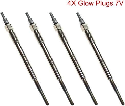 Auto Plug Glow Compatible With Seat For Toledo Iii 5P2 2.0 For Tdi 2006 2007 2008 2009; For Altea Xl 5P5 5P8 2007; 4X Glow Plugs N10579803 in Kuwait