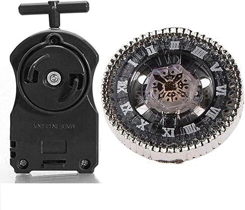 Metal Fusion Bay Blades Launcher Set, Blayde Blade Metal Fury, Battling Tops Bay Battle Blades BB-104 Basalt Horogium 145WD Burst Toy, Gaming Top Toys for Boys 6-8-12, Kids' Gift in Kuwait