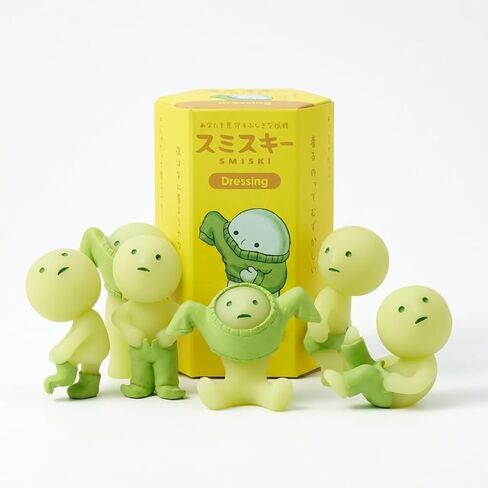 Glow in Dark Mini Figures Collection, Luminous Desk Decor, Cute Display Collectible for Bedroom Office (Random Style) (Dressing Series) in Kuwait