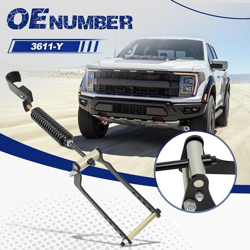 3611-Y 2PCS Rear Leaf Spring Suspension Enhancement Kit Fit for Ford F150 4WD (2009-2023) | 25-50% Strength Boost, 2-3 Inch Lift (Not an HD model) in Kuwait