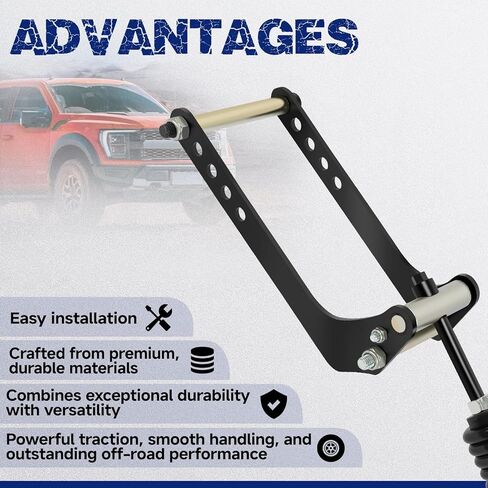 3611-Y 2PCS Rear Leaf Spring Suspension Enhancement Kit Fit for Ford F150 4WD (2009-2023) | 25-50% Strength Boost, 2-3 Inch Lift (Not an HD model) in Kuwait