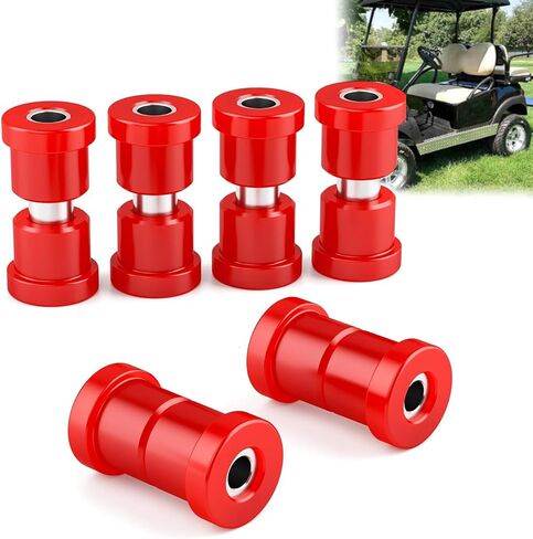 RYANSTAR RACING Rear Leaf Spring Bushing Kit Compatible with Club Car Precedent 2004-Up Golf Carts, Rear Suspension Bushing & Sleeve Set, Durable Polyurethane Replacement Parts in Kuwait