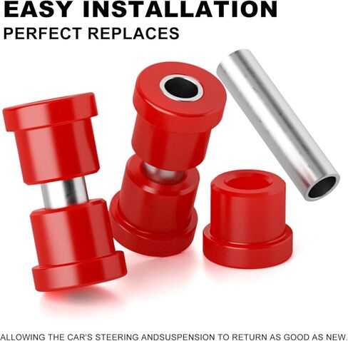 RYANSTAR RACING Rear Leaf Spring Bushing Kit Compatible with Club Car Precedent 2004-Up Golf Carts, Rear Suspension Bushing & Sleeve Set, Durable Polyurethane Replacement Parts in Kuwait