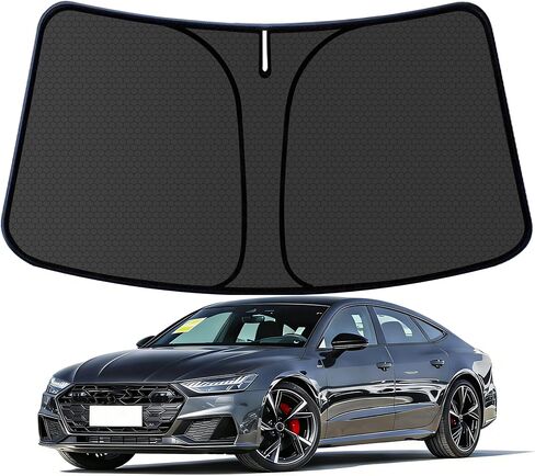 CRV Customized Windshield Sun Shade for 2023 2024 2025 2026 CRV LX/EX/EXL/Sport/Sport-L/Sport Touring Hybrid Front Window Sunshade Visor Protector Foldable Blocks UV Rays Keep Car Cooler Accessories in Saudi Arabia
