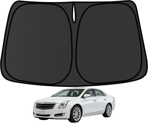 CRV Customized Windshield Sun Shade for 2023 2024 2025 2026 CRV LX/EX/EXL/Sport/Sport-L/Sport Touring Hybrid Front Window Sunshade Visor Protector Foldable Blocks UV Rays Keep Car Cooler Accessories in Saudi Arabia