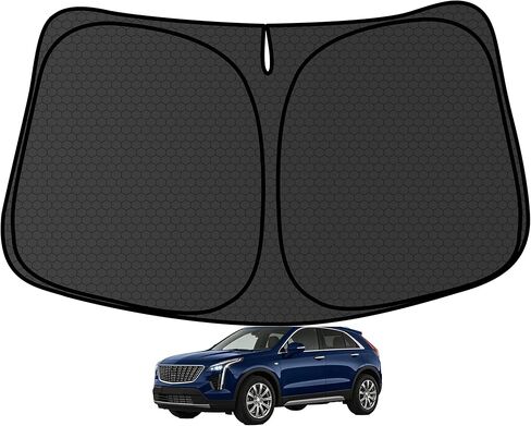 CRV Customized Windshield Sun Shade for 2023 2024 2025 2026 CRV LX/EX/EXL/Sport/Sport-L/Sport Touring Hybrid Front Window Sunshade Visor Protector Foldable Blocks UV Rays Keep Car Cooler Accessories in Saudi Arabia