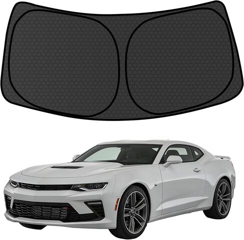 CRV Customized Windshield Sun Shade for 2023 2024 2025 2026 CRV LX/EX/EXL/Sport/Sport-L/Sport Touring Hybrid Front Window Sunshade Visor Protector Foldable Blocks UV Rays Keep Car Cooler Accessories in Saudi Arabia