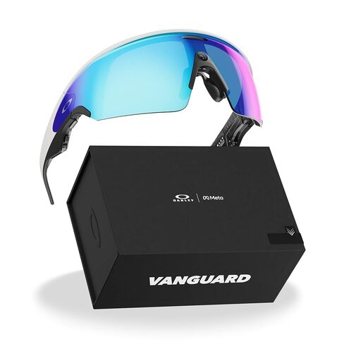 Oakley | Meta Vanguard with Meta AI, Audio, Photo, Video Compatibility - Black, Prizm™ 24K in Saudi Arabia