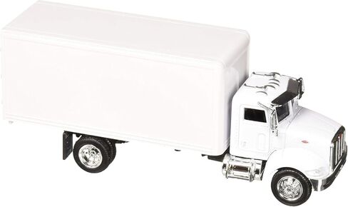 New-Ray 15803D 1: 43 Utility Peterbilt 335 Box Truck White in Saudi Arabia