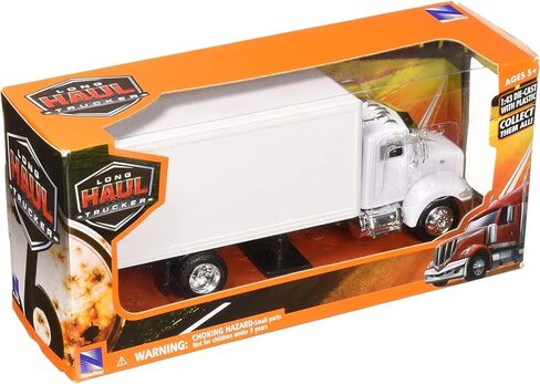 New-Ray 15803D 1: 43 Utility Peterbilt 335 Box Truck White in Saudi Arabia
