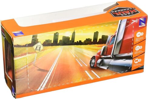 New-Ray 15803D 1: 43 Utility Peterbilt 335 Box Truck White in Saudi Arabia