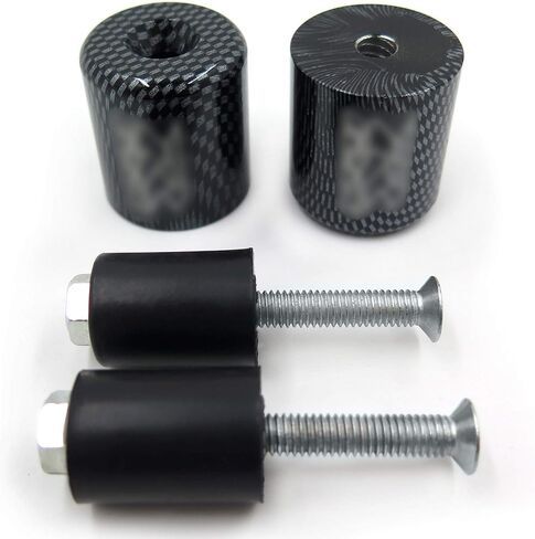 GSXR Bar End Sliders Carbon Fiber Style Fits GSXR600 750 1000 SV650 in Kuwait