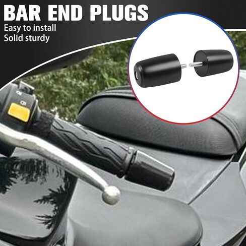 Motorcycle Handle Bar End Grips Plug Weights Hand Grips Plug Caps Replacement for Suzuki GSX1300R GSX 1300 R 2009-2019 in Kuwait