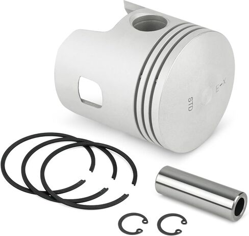 Golf Cart 2 Cycle Golf Piston & Rings Assembly Kit Compatible with Columbia Par Car 1982-1995 / Harley Davidson 1963-1981 in Kuwait