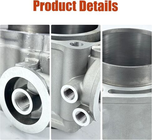 92mm Bore Cylinder Piston Ring Gasket Top End Rebuild Kit Compatible with Polaris Ranger Sportsman Scrambler 500 1996-2012 3087221 3085526 3085634 in Kuwait