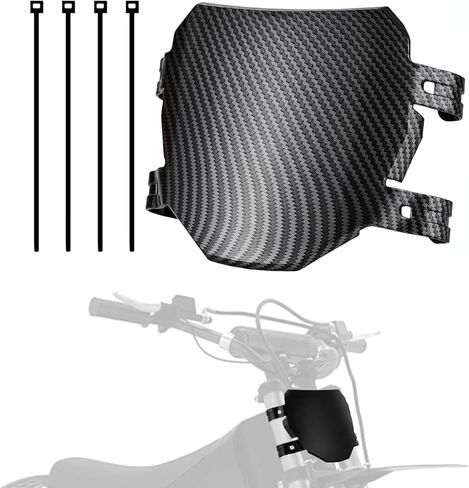 دراجة ترابية كهربائية لوحة أرقام منحدرة أمامية لRidstar Q20 Surron Light Bee LBX Talaria Sting MX3/R MX4 MX5 Talaria XXX E-Ride Pro Tutti Soleil 01 Rawrr Mantis (أسود) (أسود) in Kuwait