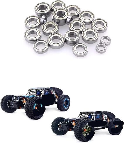 تعديلات RC قطع غيار متوافقة مع ZD للسباق DBX-07 DBX07 EX-07 EX07 1/7 RC قطع غيار السيارات 14 قطعة محمل كروي معدني 8109 in Kuwait