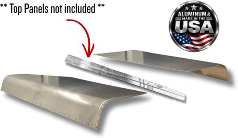 Peterbilt 389 Center Strip - Polished Aluminum in Kuwait