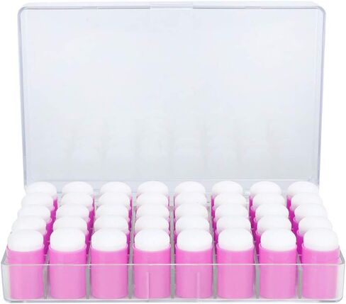 Finger Sponge Daubers, Art Ink Stamping Set, 40pcs Mini Applicators for Painting, Drawing, Scrapbooking and Card Making (Purple) in Kuwait