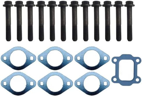 3818121 * 12 Engine parts Bolts & Exh Gaskets Generic OEM Replacement For Cummins L10 M11 3102314 3328948 4026696 4026696 4965698 3818121 * 12 + 3328948 3026155 3102804 3819760 * 6 + 3102314 in Kuwait