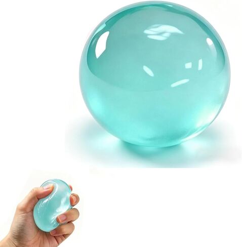 Coconut Oil Squishy, 2026 New Coconut Oil Stress Ball, Handmade Slow Rising Fidget Squeeze Toy for Stress Relief, Squeeze the Stress Away (Blue) in Kuwait