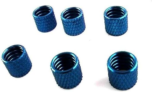 Hot Racing OF0206 Blue Alum. Fuel Line Retainers (6) in Kuwait