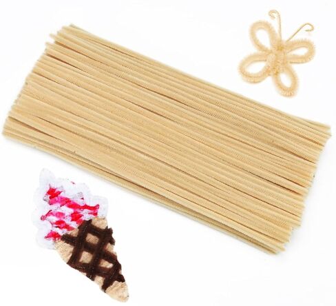 Eppingwin Multi-Colored Pipe Cleaners, 12 inch Chenille Stems for Crafts, Pipe Cleaners Craft Supplies for Art, DIY Projects (Multi-Colored) in Saudi Arabia