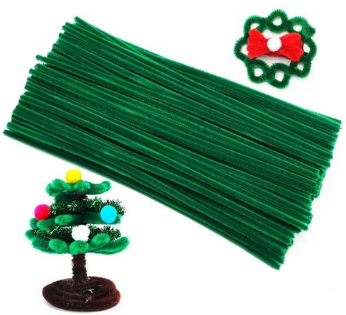 Eppingwin Multi-Colored Pipe Cleaners, 12 inch Chenille Stems for Crafts, Pipe Cleaners Craft Supplies for Art, DIY Projects (Multi-Colored) in Saudi Arabia