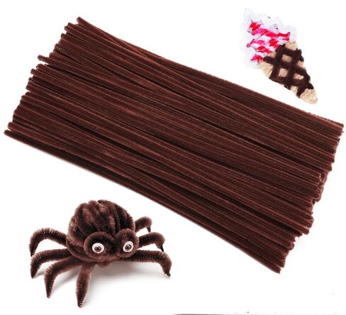 Eppingwin Multi-Colored Pipe Cleaners, 12 inch Chenille Stems for Crafts, Pipe Cleaners Craft Supplies for Art, DIY Projects (Multi-Colored) in Saudi Arabia
