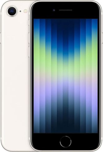 Apple iPhone SE 3rd Gen, 128GB, Midnight - Cricket (Renewed) in Saudi Arabia