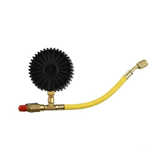 جهاز قياس ضغط النيتروجين النحاسي HVAC R134a R22 R410A، 80 مم -1 إلى 60 بار، أداة اختبار تسرب 1/4 SAE للسيارات المنزلية AC in Kuwait