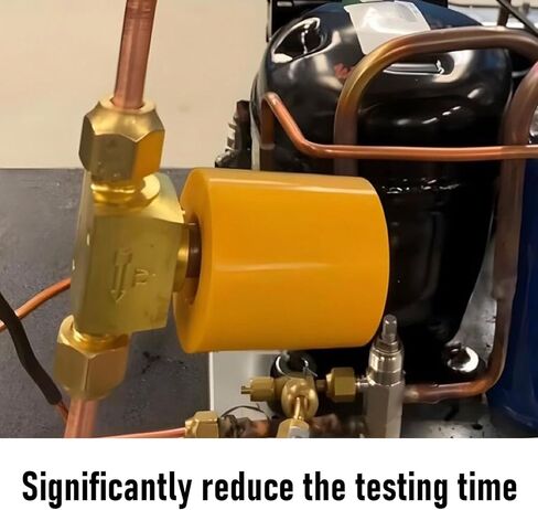 Tyenaza Heating Circulation Pump Rotation Tester AC Detector with Visual Indicator Air Conditioning Oil Burner Solenoid Tester with Valve Opener in Kuwait