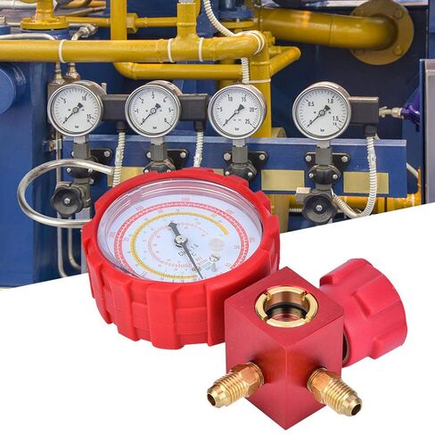 مجموعة قياس مشعب تكييف الهواء مع زجاج رؤية لـ R22/R410AR134AR407C in Kuwait